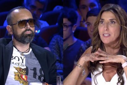 Paz Padilla deja para el arrastre a su compañero Risto Mejide intentando mofarse de su "ojo a la virulé"