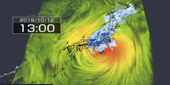 Alerta m&aacute;xima en Jap&oacute;n por la llegada del tif&oacute;n Hagibis