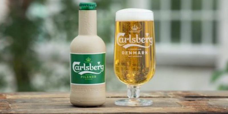 As&iacute; es la nueva y revolucionaria botella de papel de Carlsberg