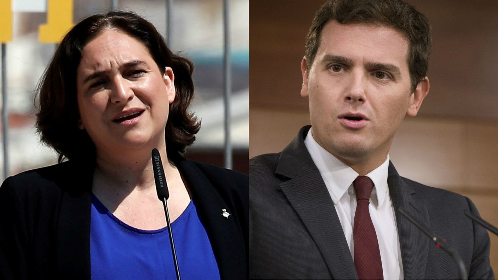 La antisistema 'Nada' Colau tiene Barcelona en llamas y se permite llamar "pir&oacute;mano" a Albert Rivera