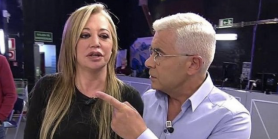 La cara de asco de Jorge Javier V&aacute;zquez cuando Bel&eacute;n Esteban grita: "&iexcl;Viva Espa&ntilde;a!"