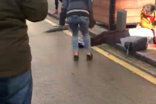 Brutal: El vídeo del asesino de Bilbao instantes después de matar a su 'colega' por liarse con su mujer