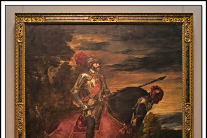 Carlos V pintado por Tiziano