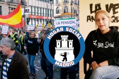 Los 'okupas patri&oacute;ticos' de Hogar Social: "Nuestros pol&iacute;ticos gobiernan m&aacute;s para los extranjeros que para los espa&ntilde;oles"