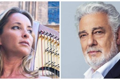 La encendida defensa de Pl&aacute;cido Domingo por parte de una prestigiosa arpista: "No es un ser baboso"