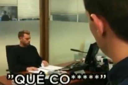 'El Chiringuito' le hace un 'Polonia' al v&iacute;deo rid&iacute;culo de Quim Torra: "Roncero... que no se quiere poner"