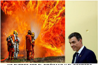 Manuel del Rosal: "El pir&oacute;mano bombero"