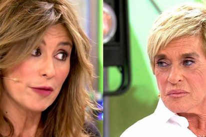 Chelo García Cortés vuelve a 'Sálvame' tras 52 días de baja y lo primero que recibe es un zasca de Gema López