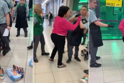 Gitanas pilladas robando, amenazando de muerte y agrediendo a los empleados de Mercadona