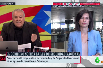 Las trolas de la subdirectora de La Vanguardia para negar la violencia en Catalu&ntilde;a: "No hace falta aplicar ninguna ley de emergencia"