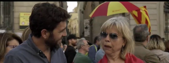 El Quilombo / La catalana que le sacude un zasca bestial a Gonzo: "Yo tengo que esconder mi bandera espa&ntilde;ola, ellos no"