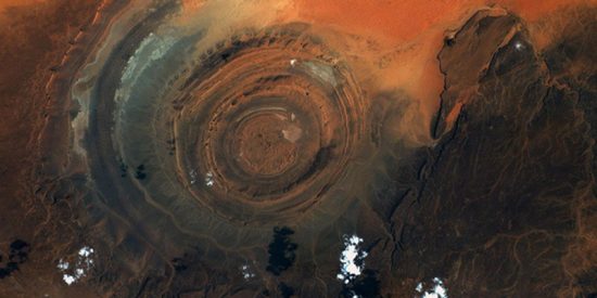 Un astronauta capta el colosal 'Ojo del Sahara' desde la EEI