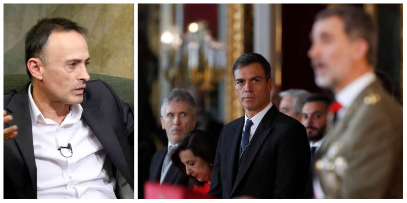 Luis Ventoso se harta tanto de las mentiras de S&aacute;nchez y Marlaska sobre Catalu&ntilde;a que incluso le cae un palito a Felipe VI