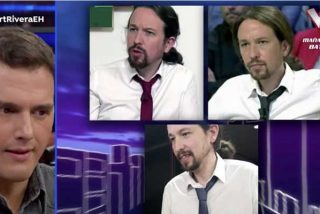 Albert Rivera se viene arriba y clava un zasca al desali&ntilde;ado Pablo Iglesias por llevar la 'corbata floja'