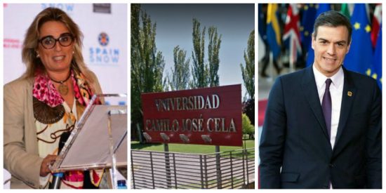 La Universidad Camilo Jos&eacute; Cela produce tesis como salchichas, pero con distinto resultado: aqu&iacute; solo pringa la 'pardilla' Canoyra mientras S&aacute;nchez se aferra al cargo