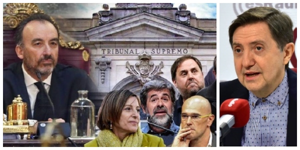 Losantos estalla contra el Supremo por la sentencia a los golpistas: "Son jueces amaestrados por el sinverg&uuml;enza de la Moncloa"