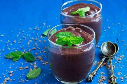 Pudin de chocolate sin horno