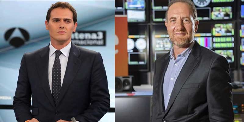 Albert Rivera vuelve a denunciar por en&eacute;sima vez la manipulaci&oacute;n en TVE y el 'comisario de Moncloa' Enric Hern&aacute;ndez se le pone farruco