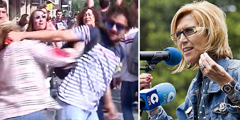 Rosa D&iacute;ez zurra al 'femi-nazismo' oficial por su silencio con las agresiones de 'indepes' a varias mujeres