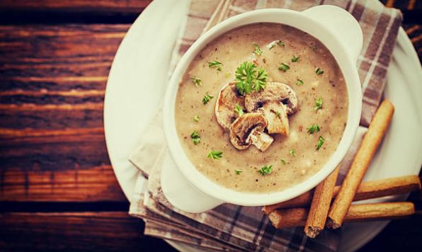 sopa de champiñones polac