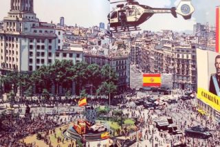 El revelador cómic separatista que fabula con una Cataluña independiente tras la guerra con España