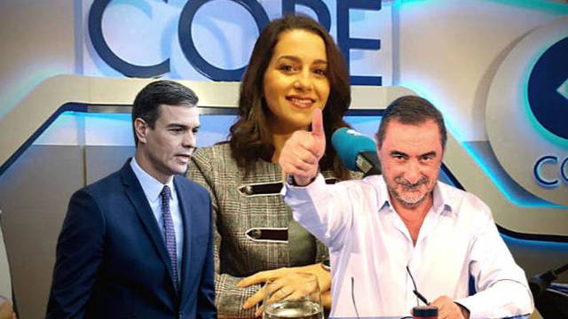 In&eacute;s Arrimadas revela a Carlos Herrera la cara oculta de la maniobra de S&aacute;nchez y sacude a Pablo Iglesias