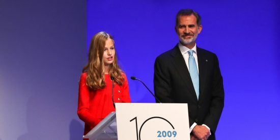 Leonor es hoy el orgullo de todos los espa&ntilde;oles: cuatro idiomas para lanzar el mensaje m&aacute;s trascendental