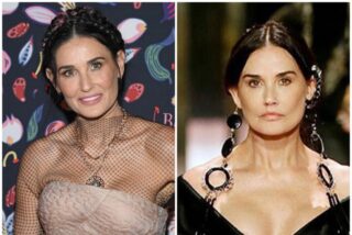 El cambio físico de Demi Moore (1)