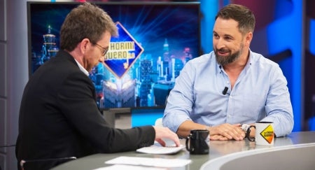 La entrevista a Santiago Abascal en 'El Hormiguero', lo m&aacute;s visto de la televisi&oacute;n en octubre