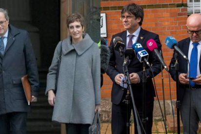 Dios los cr&iacute;a y el separatismo los junta: Boye, el condenado por colaboraci&oacute;n en el secuestro de Revilla, y su mujer se reparten la defensa de los golpistas
