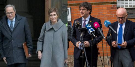 Dios los cría y el separatismo los junta: Boye, el condenado por colaboración en el secuestro de Revilla, y su mujer se reparten la defensa de los golpistas