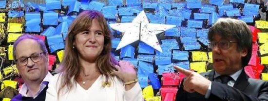 Desde su 'b&uacute;nker' de Waterloo, Puigdemont decapita al quemado Torra y elige a Laura Borr&agrave;s como 'heredera'
