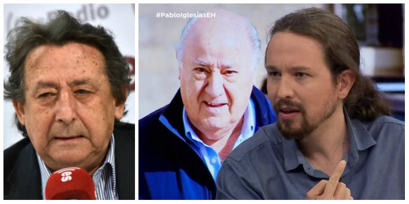 Alfonso Uss&iacute;a 'confecciona' una soberbia tribuna en favor de Amancio Ortega y contra el "imb&eacute;cil mental" de Pablo Iglesias