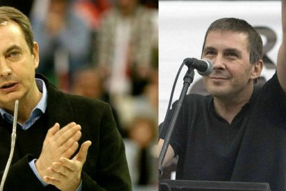 El inefable Zapatero alaba al etarra Otegui e insta a negociar con el gran secuestrador de una banda que asesin&oacute; a 1.000 espa&ntilde;oles