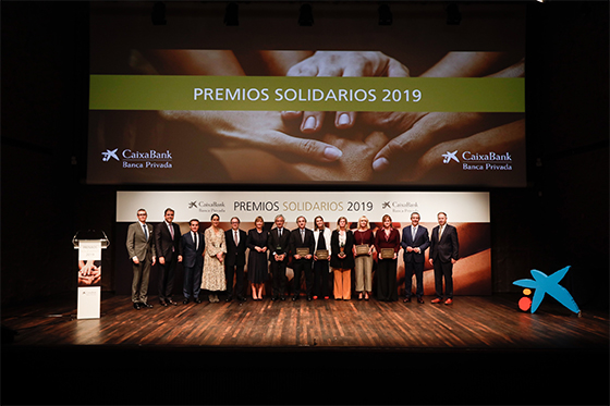 CaixaBank galardona a la Fundaci&oacute;n Osborne y la Fundaci&oacute;n Konecta en los Premios Solidarios de banca privada