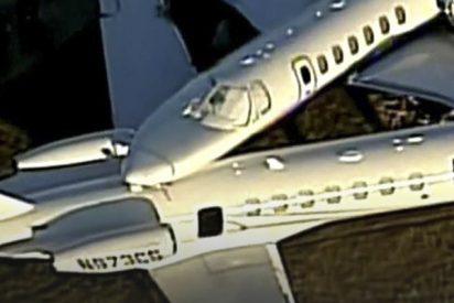 Vídeo viral: Así chocan dos aviones en el aeropuerto internacional de San Antonio