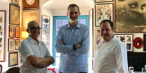 El Chef que atendió a los Reyes de España en La Habana cuenta su experiencia