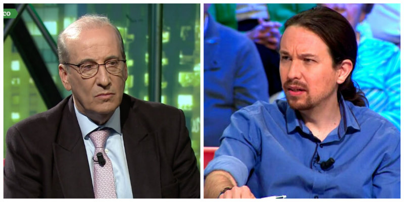 El gallina Pablo Iglesias quiso vetar a Francis Franco en 'laSexta Noche' pero huyó como alma en pena cuando este fue a pedirle explicaciones