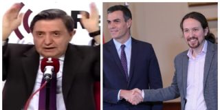 Losantos clama contra el pacto de la infamia: "Este golpe lo financian el IBEX, laSexta, la SER y El País... ¡Que les den!"