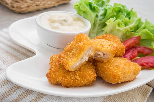 nuggets de pescado blanco