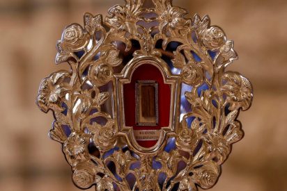 Un fragmento de la cuna de Jes&uacute;s vuelve a Bel&eacute;n m&aacute;s de 1.300 a&ntilde;os despu&eacute;s