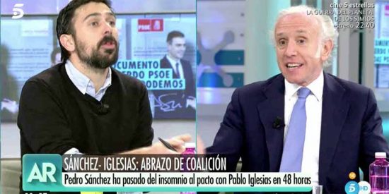 Inda desmonta a base de cuchilladas las chorradas de Ram&oacute;n Espinar en directo: "&iexcl;No te enteras de nada!"