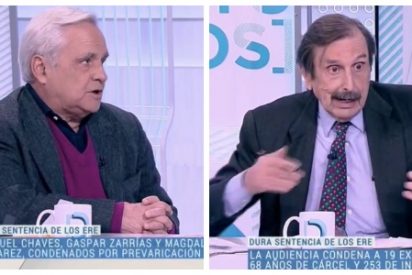 El Quilombo / Advertimos que estas im&aacute;genes pueden da&ntilde;ar su sensibilidad: tertulianos de Tele-S&aacute;nchez defendiendo la honorabilidad de los corruptos de los ERE