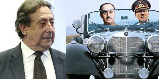 Al periodismo patrio se le atraganta la herencia: Alfonso Ussía desenmascara la mala praxis de los informativos de A3 a cuenta del Mercedes que Hitler regaló a Franco