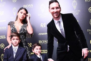 Messi y su familia