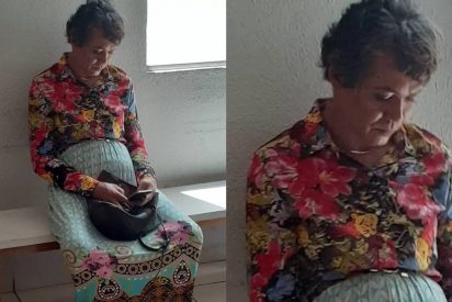 Este tipo se disfraza de su madre de 60 a&ntilde;os para pasar el examen del carnet de conducir y lo pillan