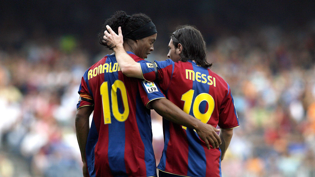 &iquest;Sab&iacute;as que Ronaldinho no considera a Messi el mejor futbolista de la historia?