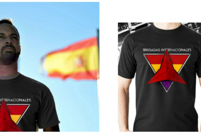 Podemos se 'descose' por tener en sus filas a pol&iacute;ticos como Abascal: su marca de ropa usa sin permiso la imagen del l&iacute;der de Vox para vender sus prendas republicanas