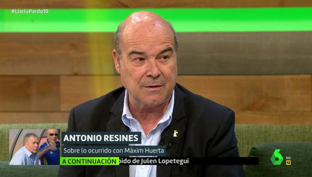 Antonio Resines la 'l&iacute;a parda' en laSexta hablando de Greta Thunberg: "A ver, la chica es rara..."