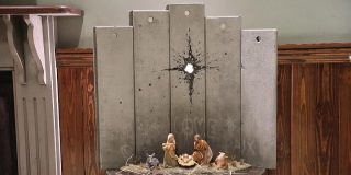 Banksy reinterpreta la Navidad